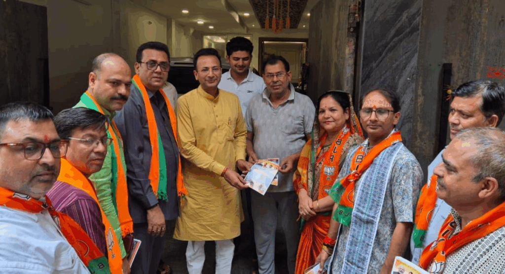 घर-घर पहुंचेंगे BJP सांसद, दिल्ली में तीन दिवसीय जनसंपर्क अभियान आज से शुरू. Newg India