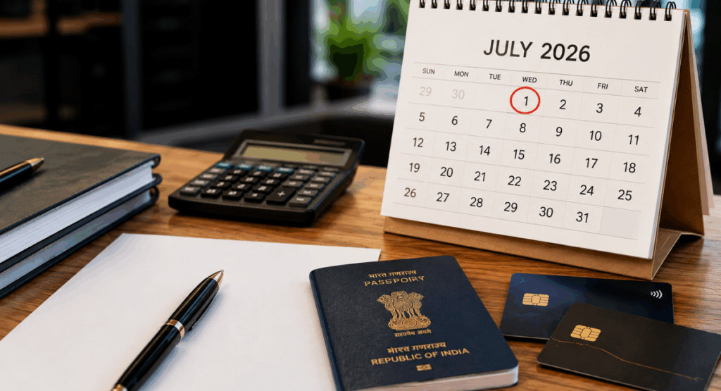 पासपोर्ट फीस बढ़ी, ITR और क्रेडिट कार्ड नियम बदले, 1 जुलाई से क्या-क्या होगा नया? NewG India