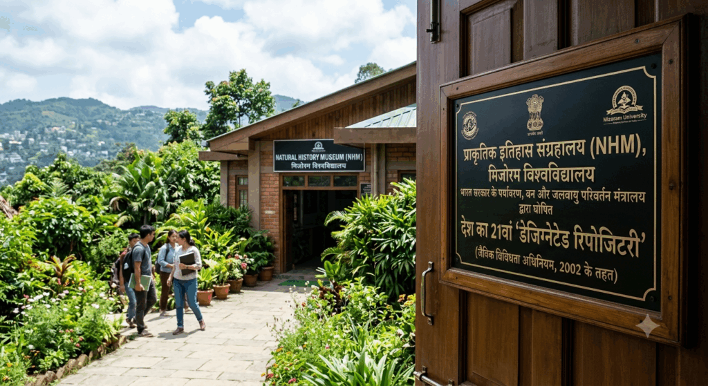 मिजोरम का नेचुरल हिस्ट्री म्यूजियम बना भारत का 21वां डेजिग्नेटेड रिपोजिटरी