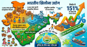 भारत का खिलौना उद्योग: स्थानीय कारीगरी से वैश्विक बाजार तक का सफर